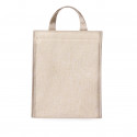 Bolsa nevera elegante color natural para detalles