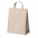Bolsa nevera elegante color natural para detalles