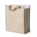 Bolsa nevera elegante color natural para detalles