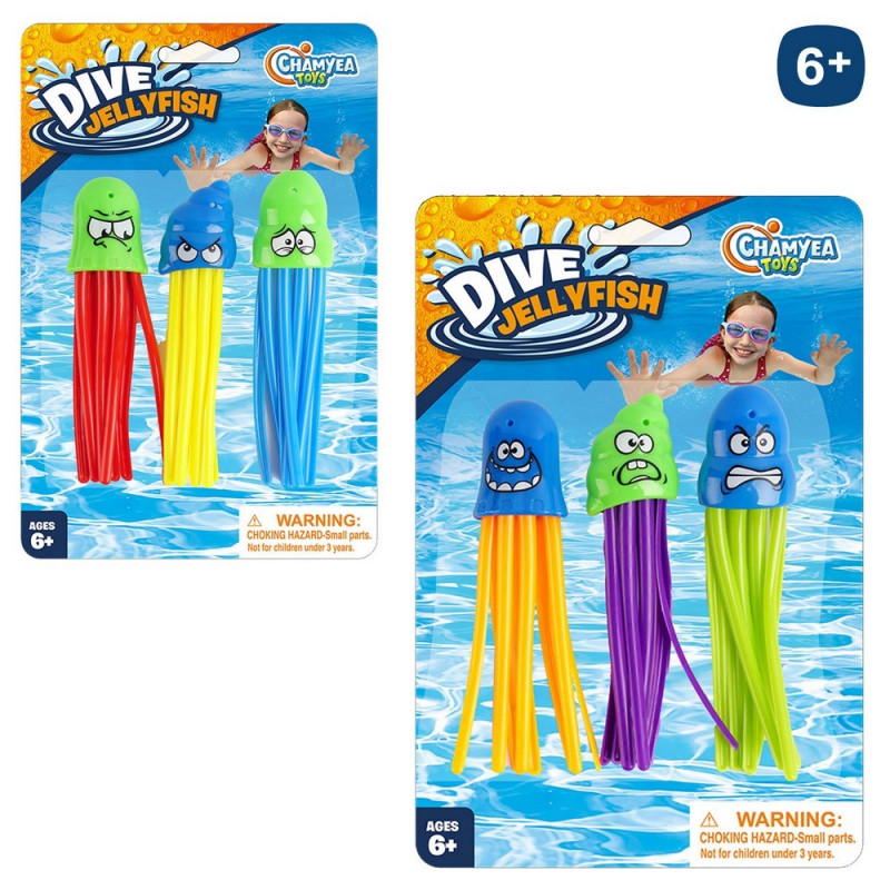 Medusas De Juguete Unidades Lanzador De Piscina Para Buceo Juego