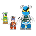 Juego de habilidad de agua con forma de oso