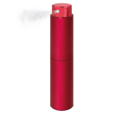 Perfumador rojo personalizado para boda