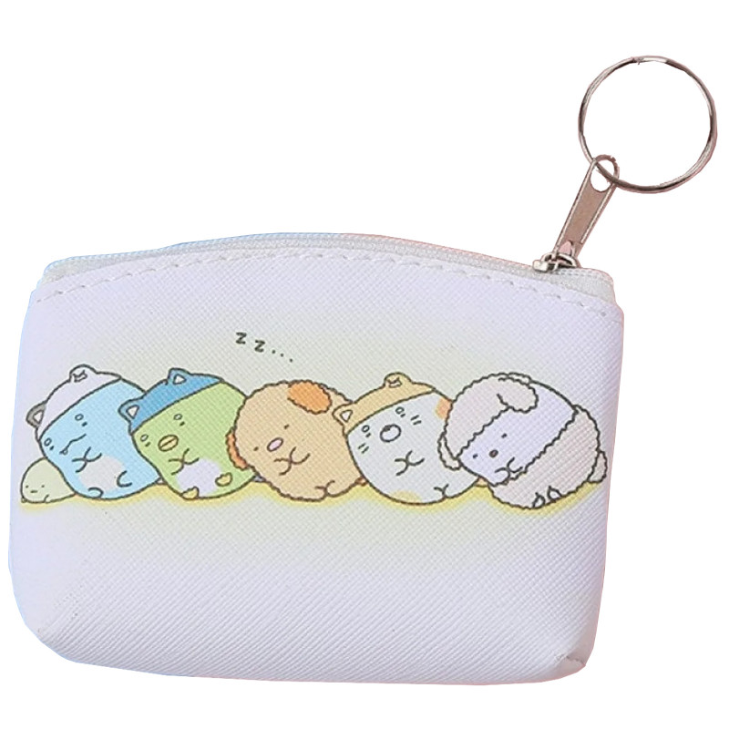 Monedero con diseño de animalitos adorables, práctico y encantador para uso diario