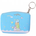Monedero azul con diseño de Sumikko Gurashi, encantador y funcional para uso diario
