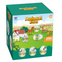 Huevo sorpresa de animales de granja para detalles infantiles