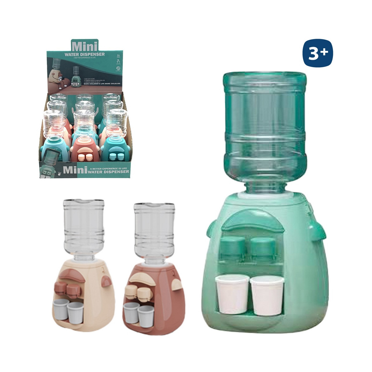 Mini Dispensador de Agua para Niños Juguete Educativo y Divertido