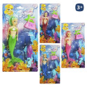Muñeca sirenita con accesorios para regalar