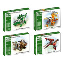 Maqueta de construcción diseño dinosaurios