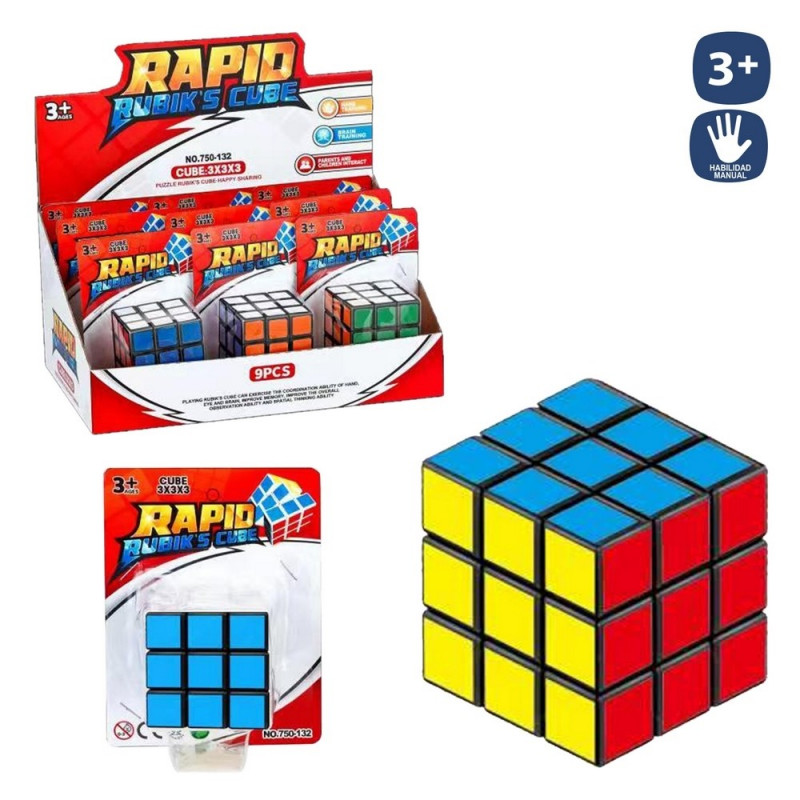 Cubo de habilidad mágico de colores para detalles