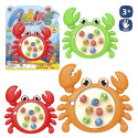 Juego pesca con caña diseño de cangrejo para detalles infantiles