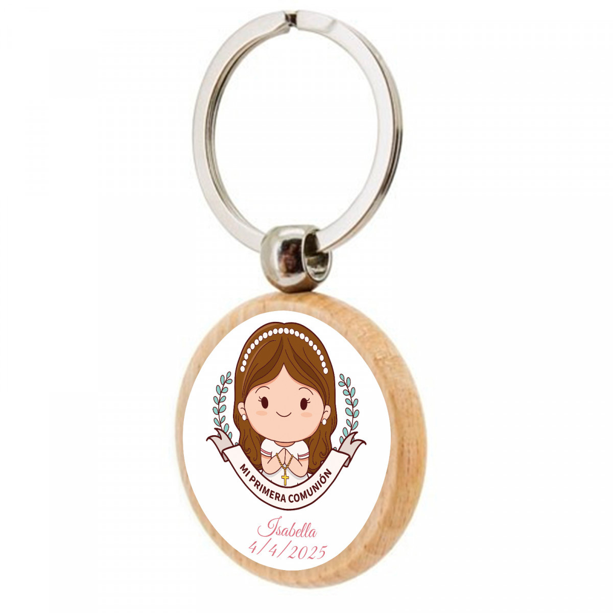 Llavero Con Colgante Plateado Para Mujer - Regalo Bonito Para Mamá, Hermana, Abuela O Amiga
