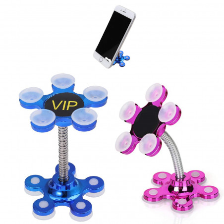 Soporte de teléfono con ventosa