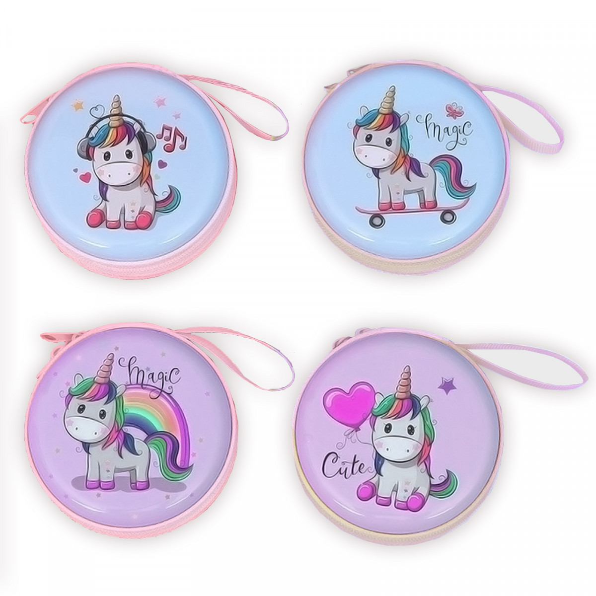 Monedero de lata modelo unicornio para detalles