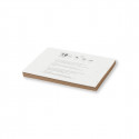 Bloc de notas con cubiertas de papel de semilla para plantar y adhesivo personalizable para detalles fiestas y eventos