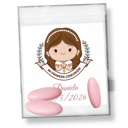 dibujos comunion nina