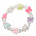 Pulsera infantil de mariposas