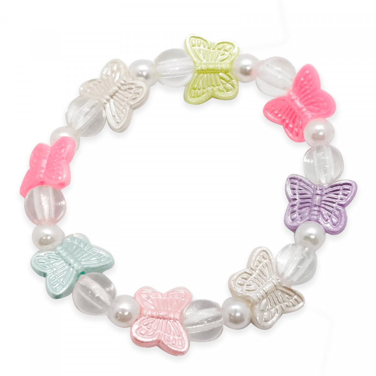 Pulsera infantil de mariposas