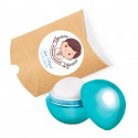 Detalles Invitados Comunión Bálsamo Labial Personalizado en Caja