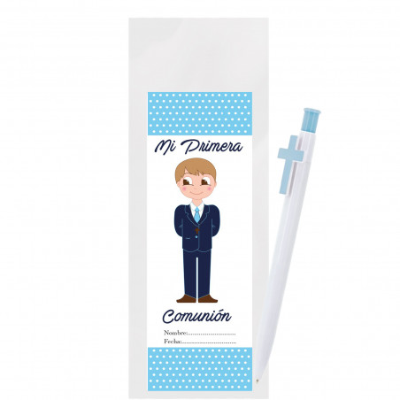 Detalles Niño Comunión Bolígrafo y Marcapáginas