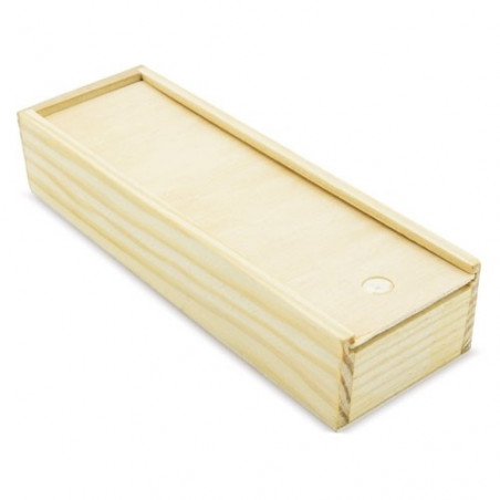 Detalles Comunión Dominó azul en caja de madera personalizado