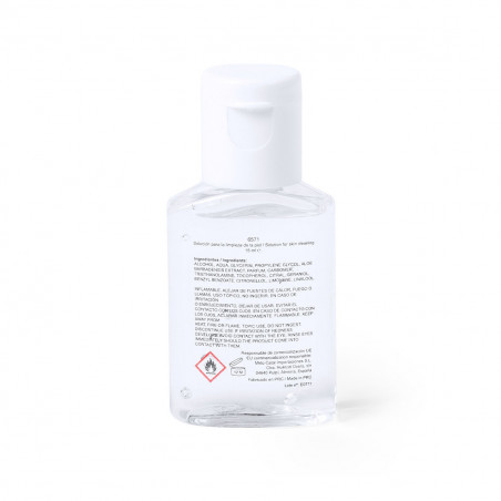 Gel hidroalcohólico con adhesivo primera comunión niña para regalar