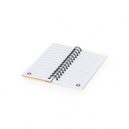 Libreta de con notas adhesivas y hojas con adhesivo de navidad para personalizar con frase