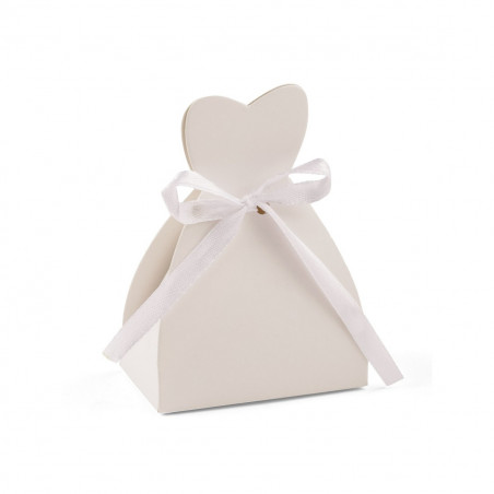 Llavero en caja con adhesivo personalizado para detalles comunión niña