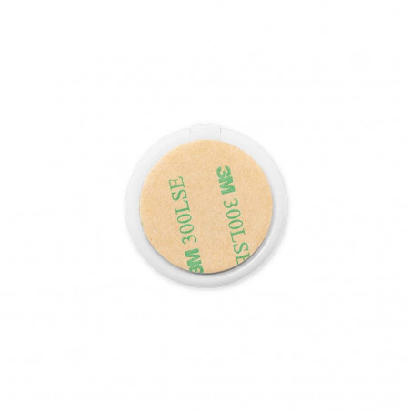 Soporte para móvil con moneda de bambú personalizado con adhesivo de comunión en sobre kraft