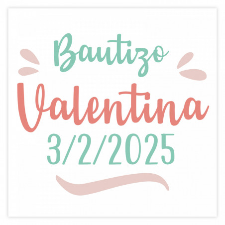 Detalles Invitados Pizarra mágica con imán en bolsa personalizada