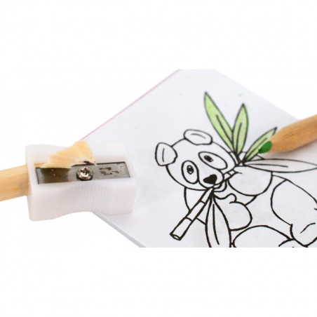 Estuche para colorear personalizable con adhesivo reyes magos