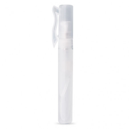 Dosificador para perfume con adhesivo de bautizo y bolsa para regalar