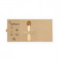 Semillas de flores silvestres en stick con adhesivo personalizado para detalles