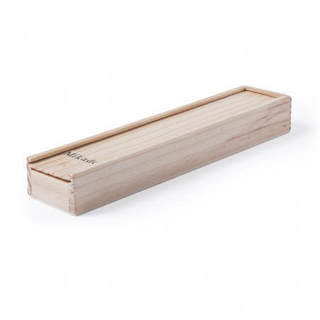 Juego mikado personalizado con adhesivo de bautizo