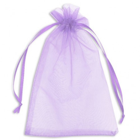 Pulsera con poni y pegatinas y pompero en bolsa morada de organza con adhesivo personalizado para detalle infantil eventos