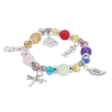 Bufanda pulsera y brillo labial en caja kraft regalo de reyes magos para mujer