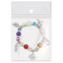 Bufanda pulsera y brillo labial en caja kraft regalo de reyes magos para mujer