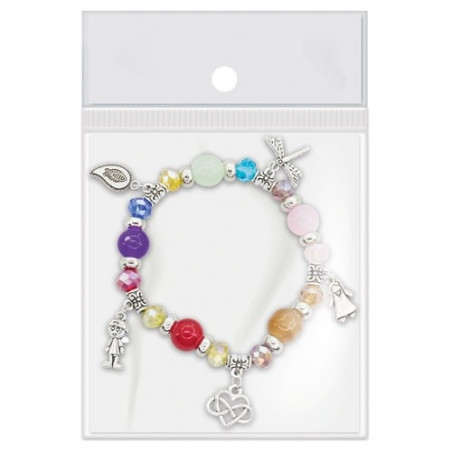 Bufanda pulsera y brillo labial en caja kraft regalo de reyes magos para mujer