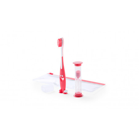 Ideas Originales para Niños Cepillo de Dientes Niños en Estuche con Reloj Arena y Muelle