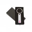 Llavero metálico niña en elegante caja con adhesivo primera comunión personalizable para regalar