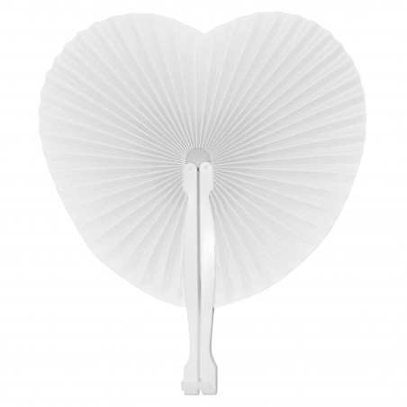 Pai Pai en forma de corazón blanco con etiqueta personalizada para Bodas