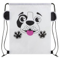 Set perro de juguete con accesorios caseta y mochila saco