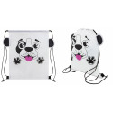 Set perro de juguete con accesorios caseta y mochila saco