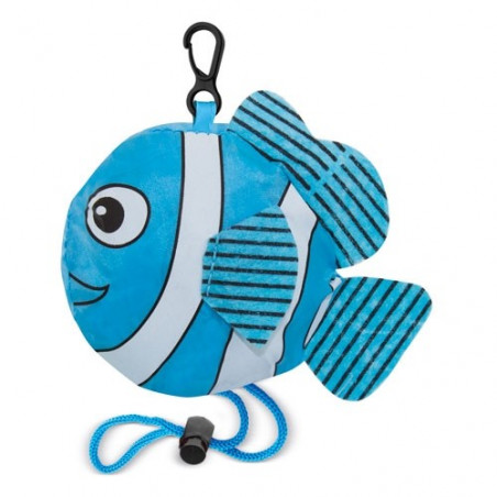 Mochila plegable modelo pez y huevo sorpresa de animales marinos