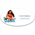 Etiquetas personalizadas vaiana 4x2cm