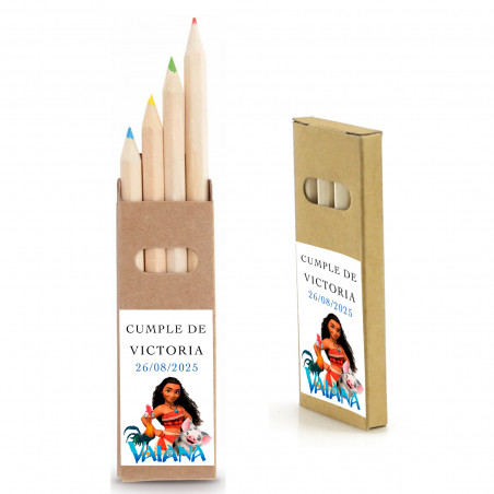 Set de pintura y pegatinas dinosaurios detalle personalizado colección vaiana