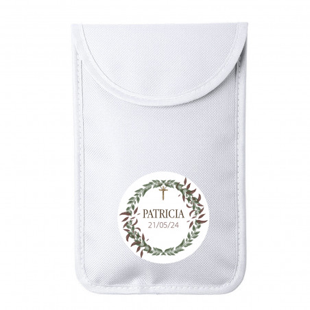 Funda para móvil personalizada con adhesivo para comunión