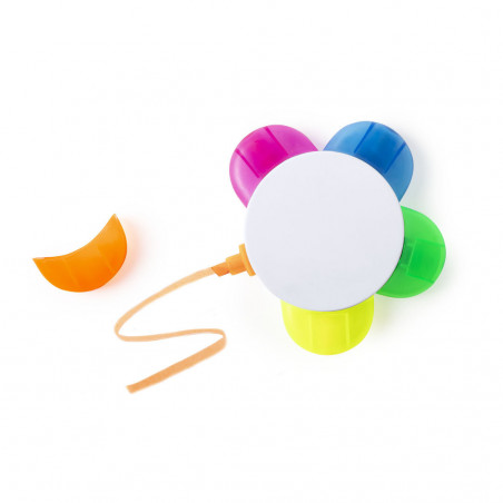 Marcador en forma de flor personalizado colección vaiana