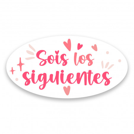 Funda para móvil con adhesivo sois los siguientes detalle original para bodas