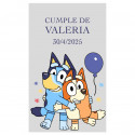 Detalles Infantiles Bluey Marco de fotos para colorear con ceras