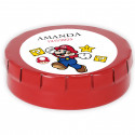 Dispensador de caramelos personalizado mario bros detalle original para eventos infantiles